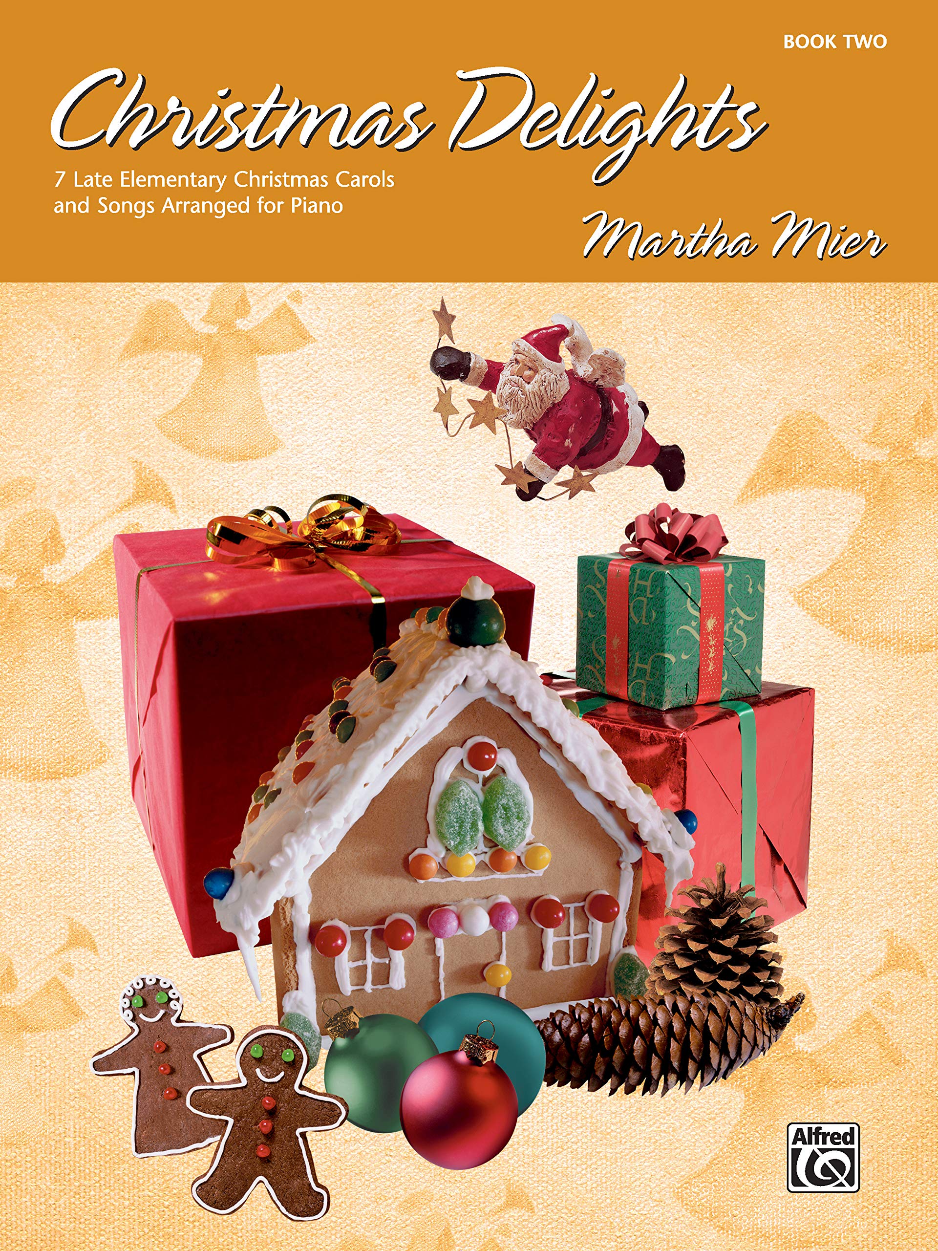 Christmas Delights, Bk 2: 7 Late Elementary Christmas Carols and Songs Arranged for Piano,Used