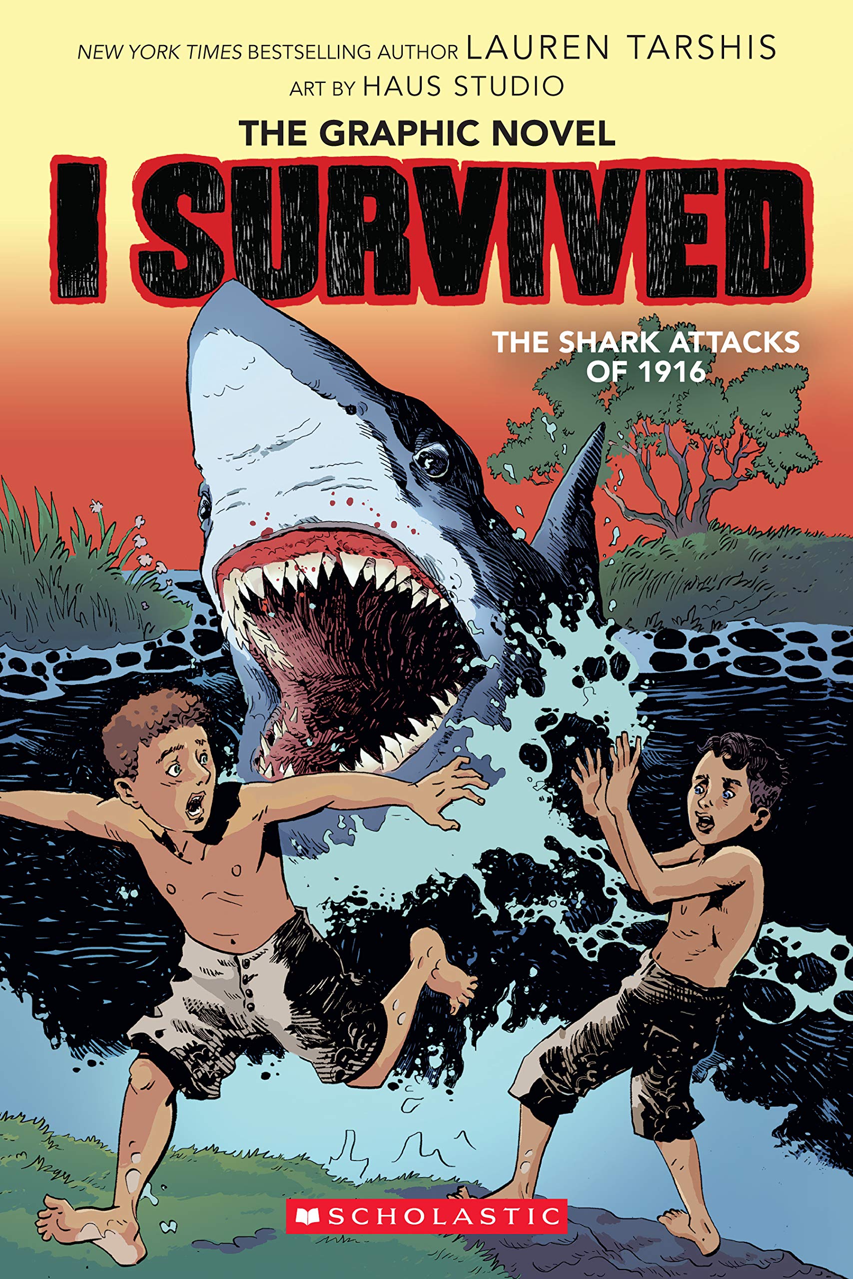 I Survived the Shark Attacks of 1916 (I Survived Graphix),New