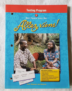 Testing Prg Allez Viens! LV 1 2000,Used