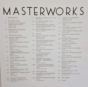 Frank Lloyd Wright: The Masterworks,Used