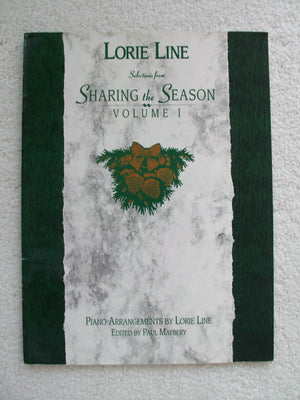 Lorie Line  Sharing The Season  Volume 1,New