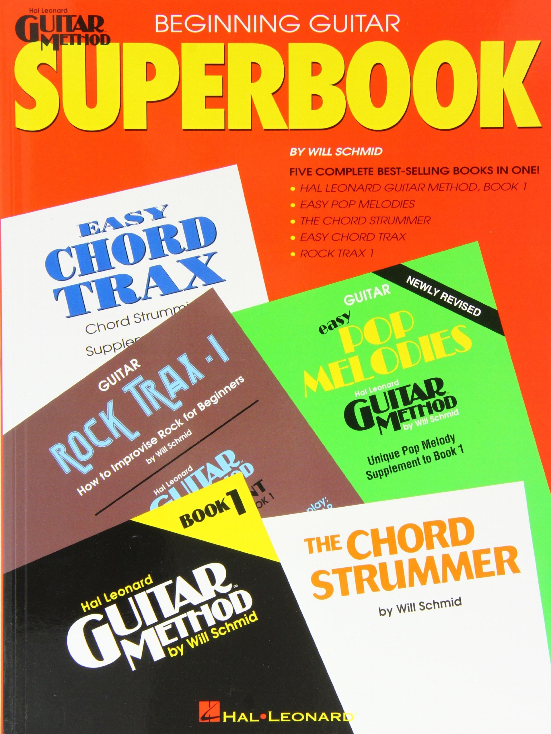 The Hal Leonard Beginning Guitar Superbook: Book Only (Hal Leonard Guitar Method),New