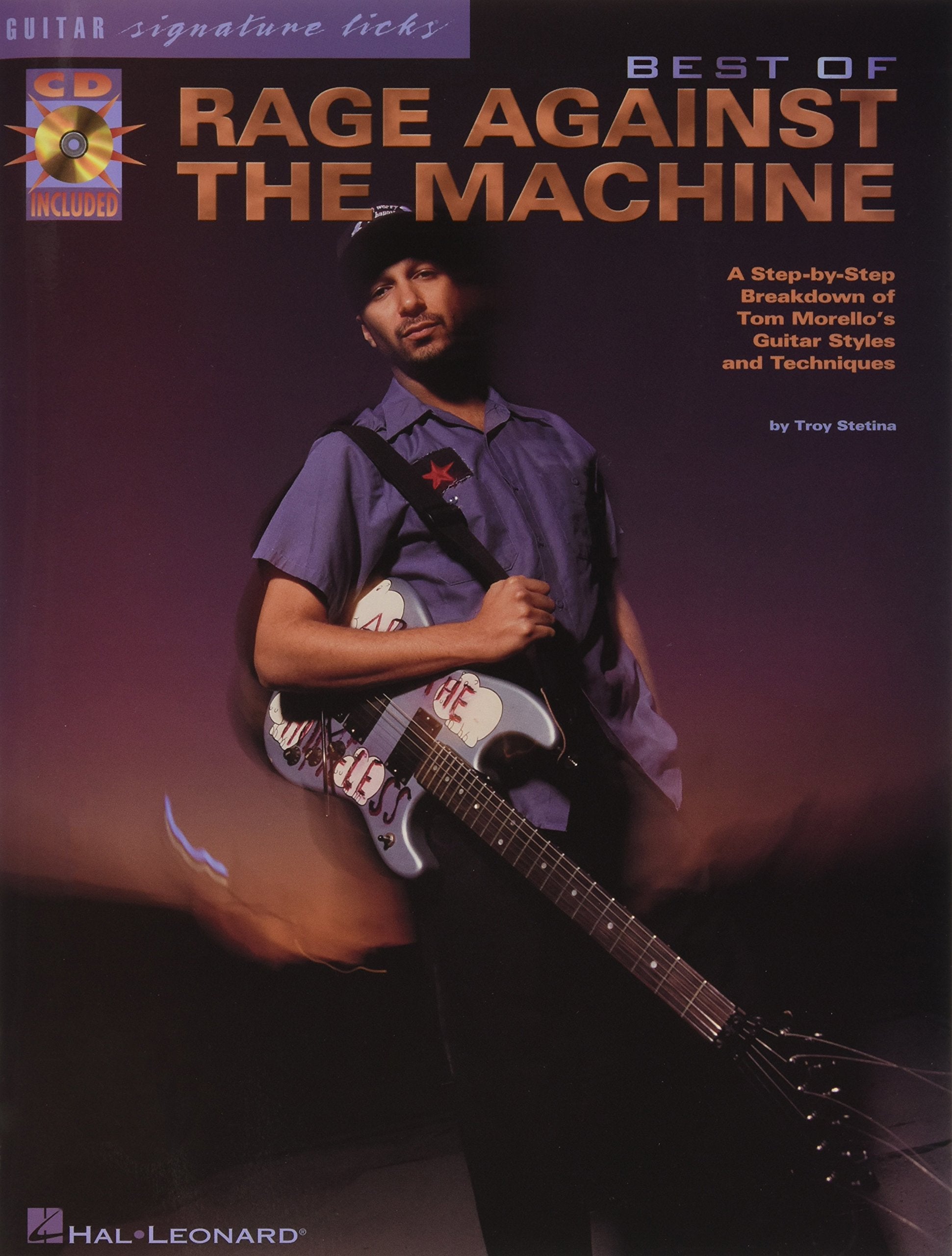 Best Of Rage Against The Machine  Guitar Signature Licks Book With Online Audio Demos,New