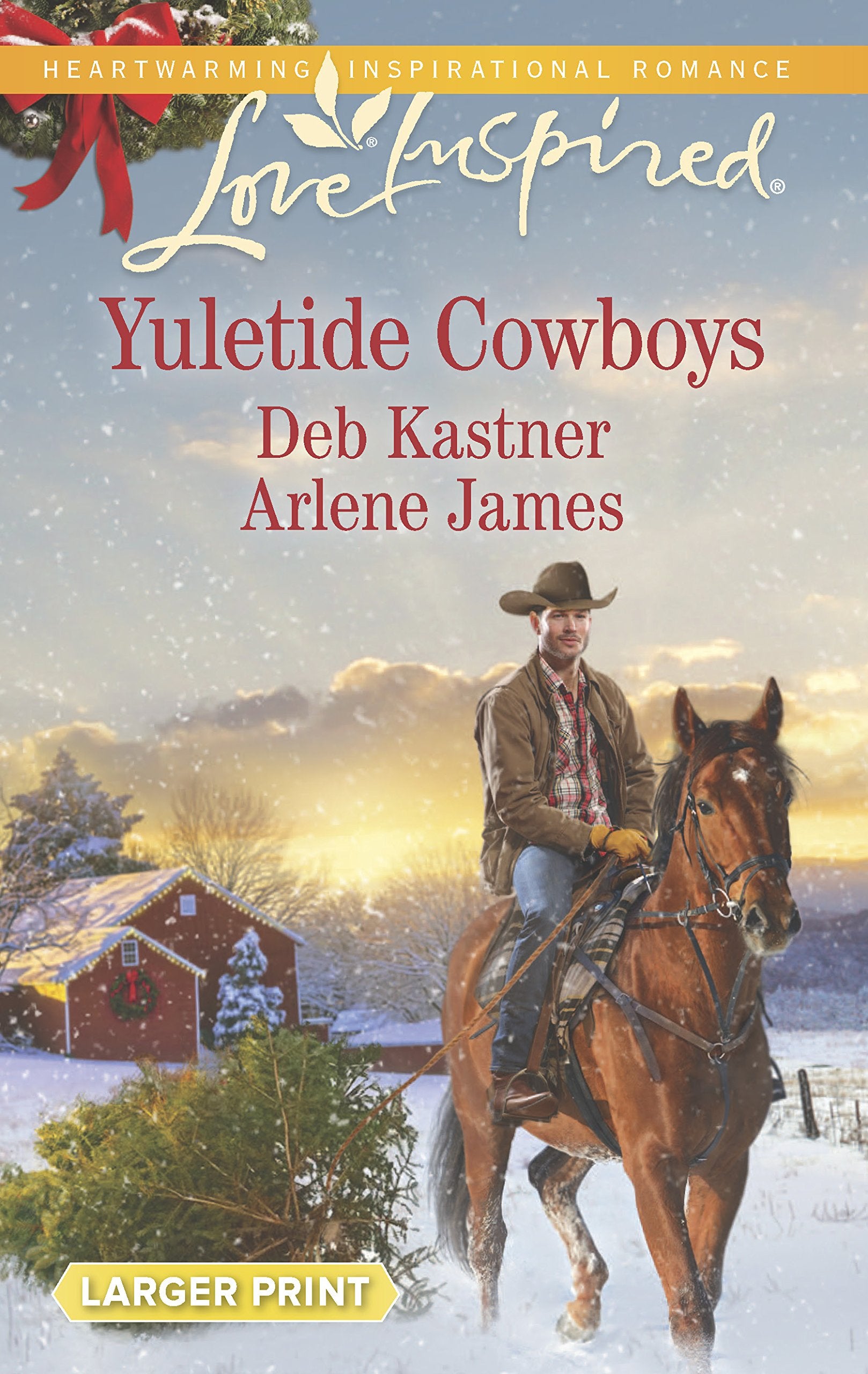 Yuletide Cowboys: An Anthology (Love Inspired),Used