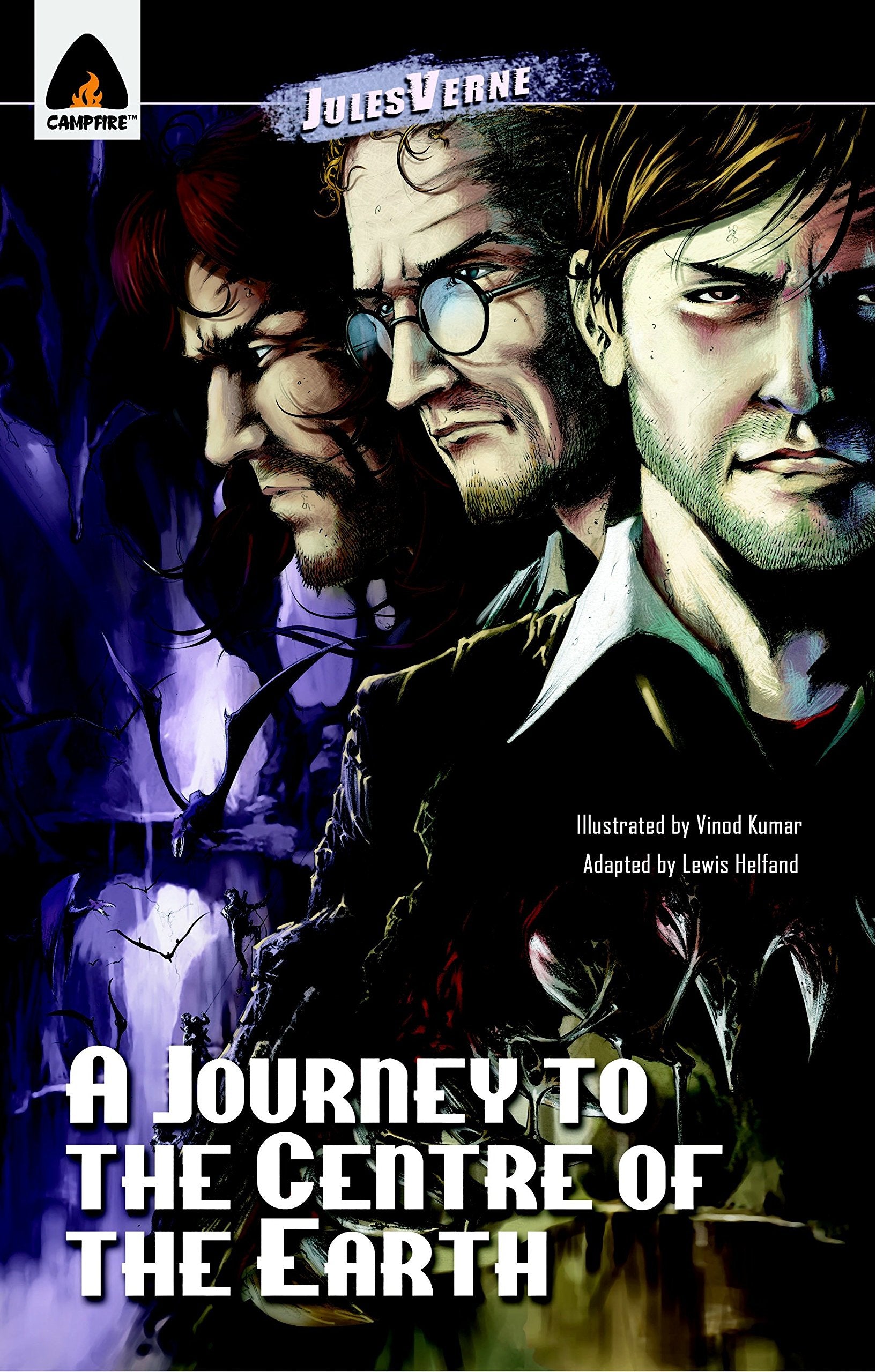 A Journey to the Center of the Earth: The Graphic Novel (Campfire Graphic Novels),New