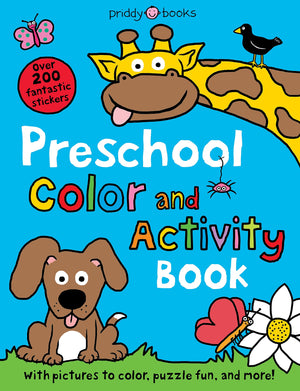 Preschool Color & Activity Book: With Pictures to Color, Puzzle Fun, and More! (Color and Activity Books),Used