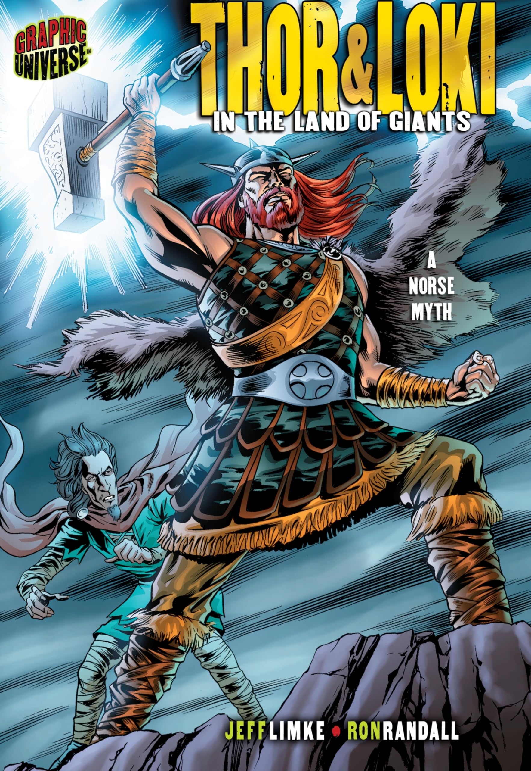 Thor & Loki: In The Land Of Giants [A Norse Myth] (Graphic Myths And Legends),Used
