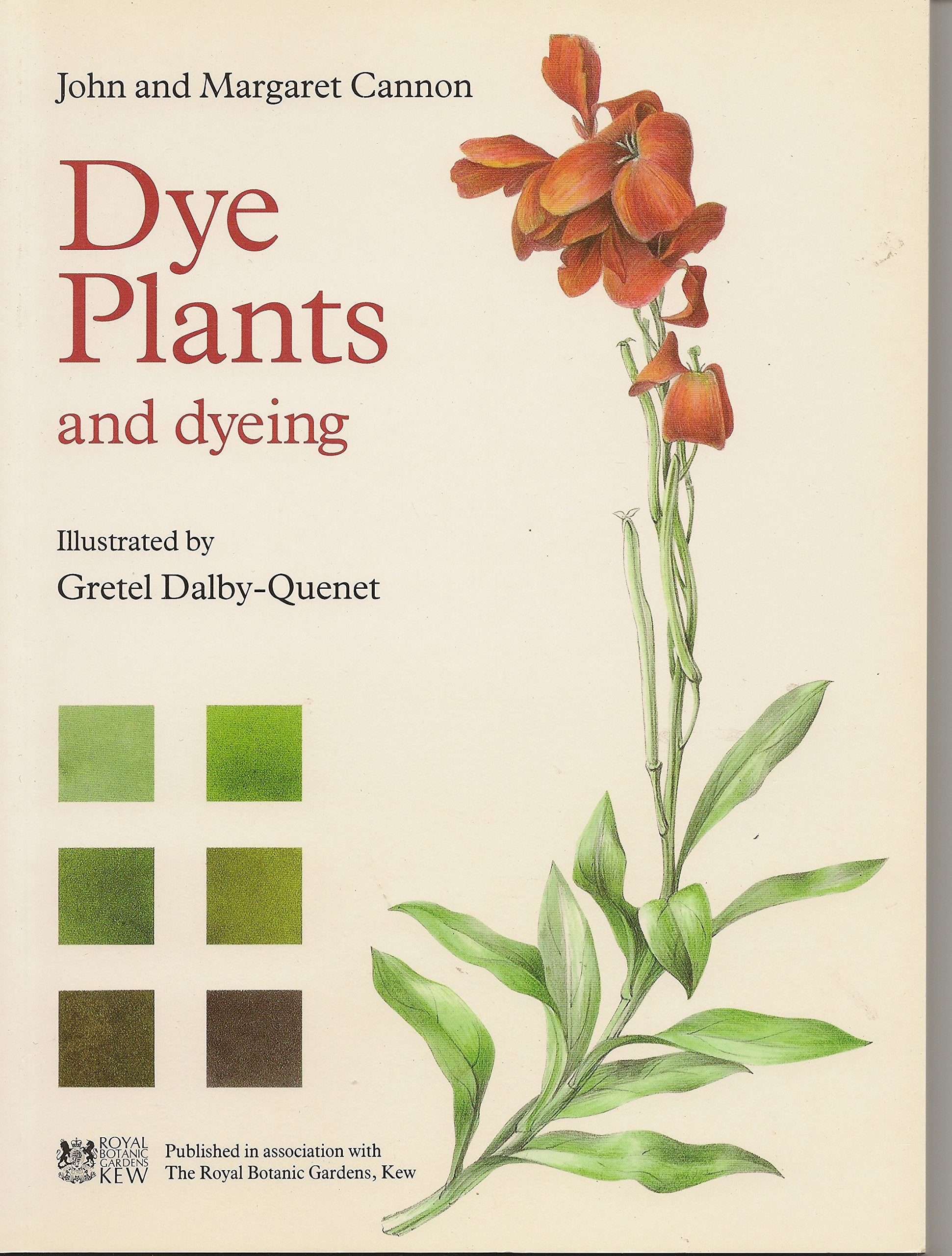 Dye Plants and Dyeing,Used
