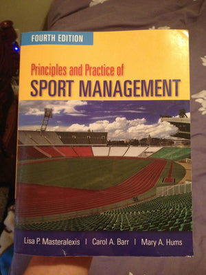 Principles and Practice of Sport Management,Used