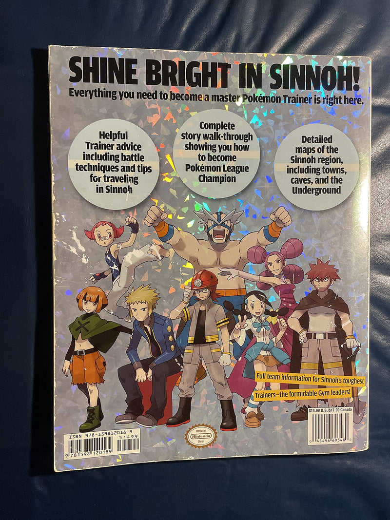 Official Nintendo Pokemon Diamond Version & Pearl Version Player's Guide,New