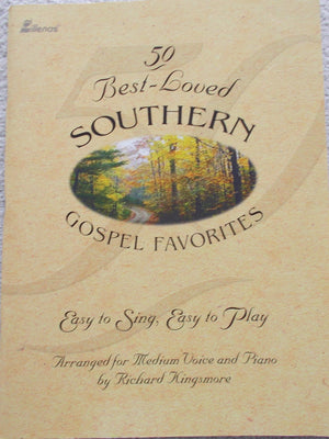 50 BestLoved Southern Gospel Favorites: Easy to Sing, Easy to Play,Used