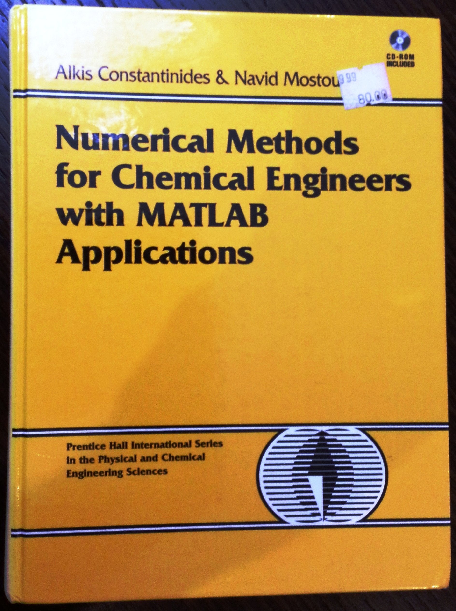 Numerical Methods For Chemical Engineers With Matlab Applications,Used