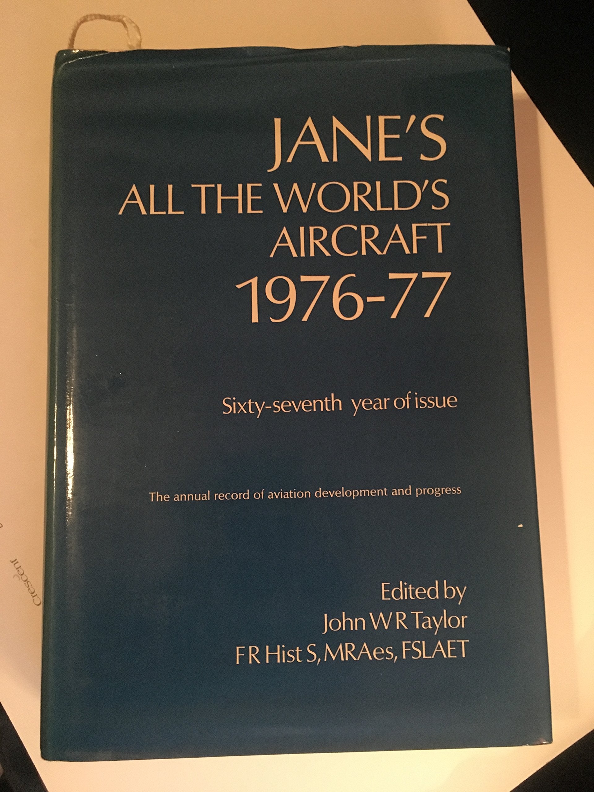 Jane's All the World's Aircraft 197677.,Used