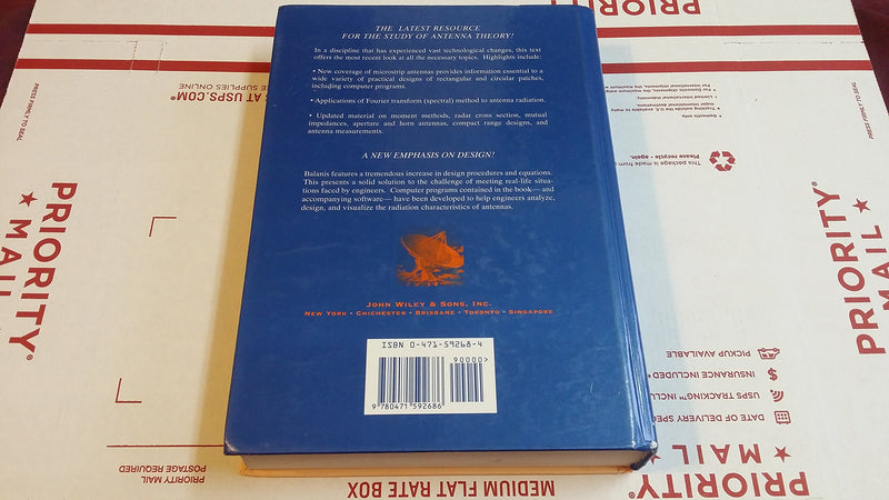 Antenna Theory: Analysis and Design, 2nd Edition,Used