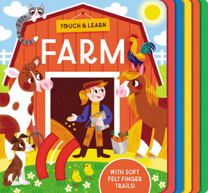 Touch & Learn: Farm: With colorful felt to touch and feel,Used