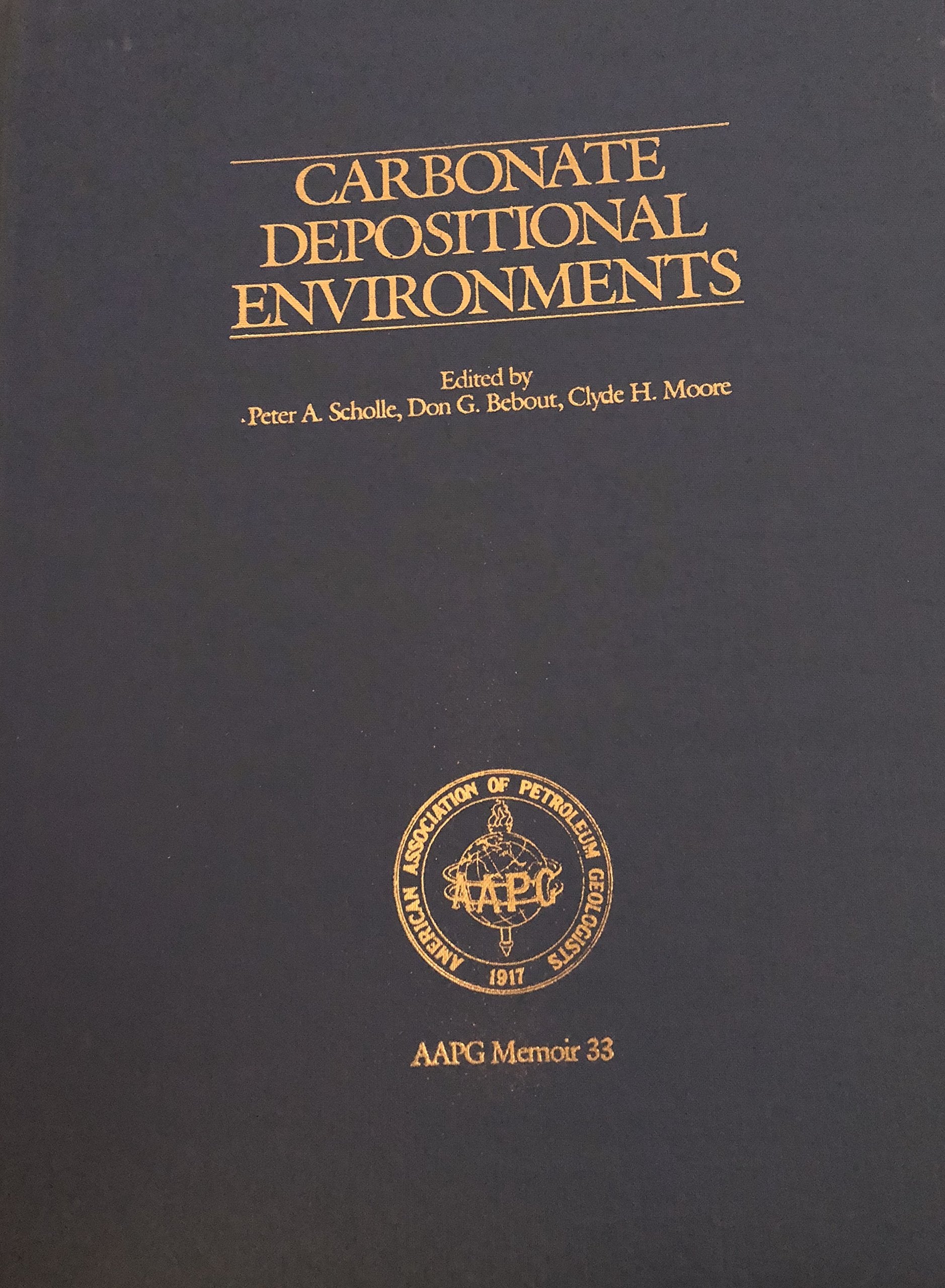 Carbonate Depositional Environments (AAPG Memoir),Used