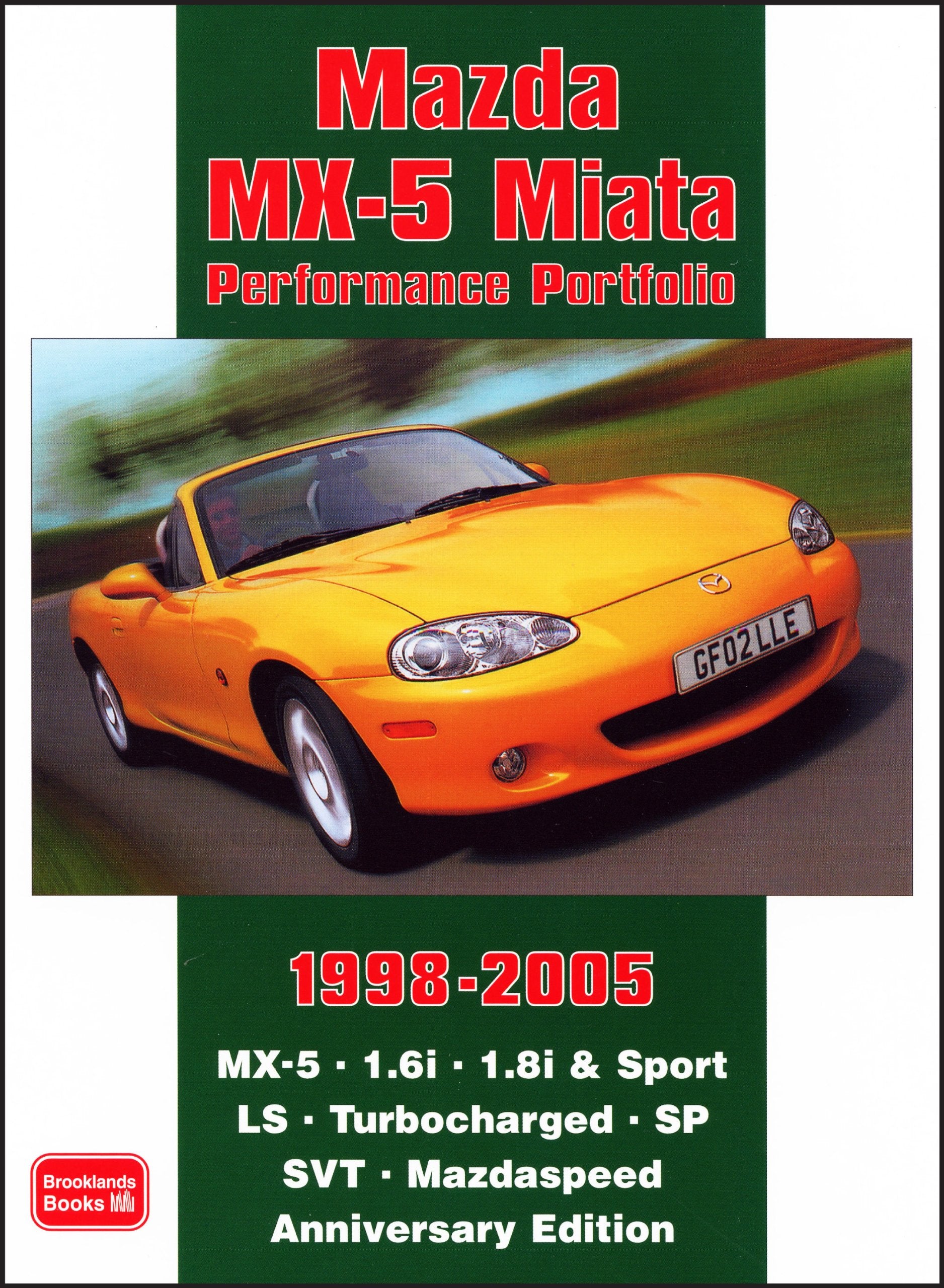 Mazda MX5 Miata Performance Portfolio,Used