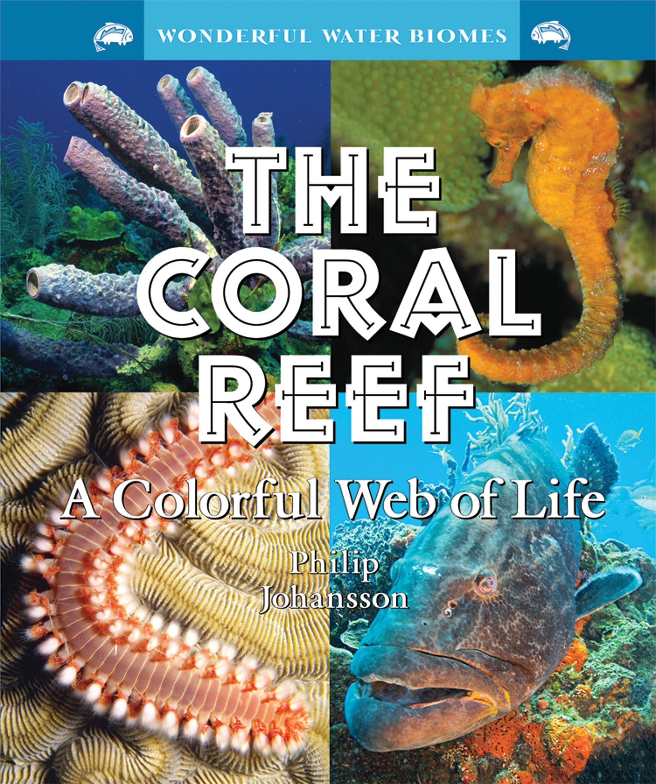 The Coral Reef: A Colorful Web of Life (Wonderful Water Biomes),Used