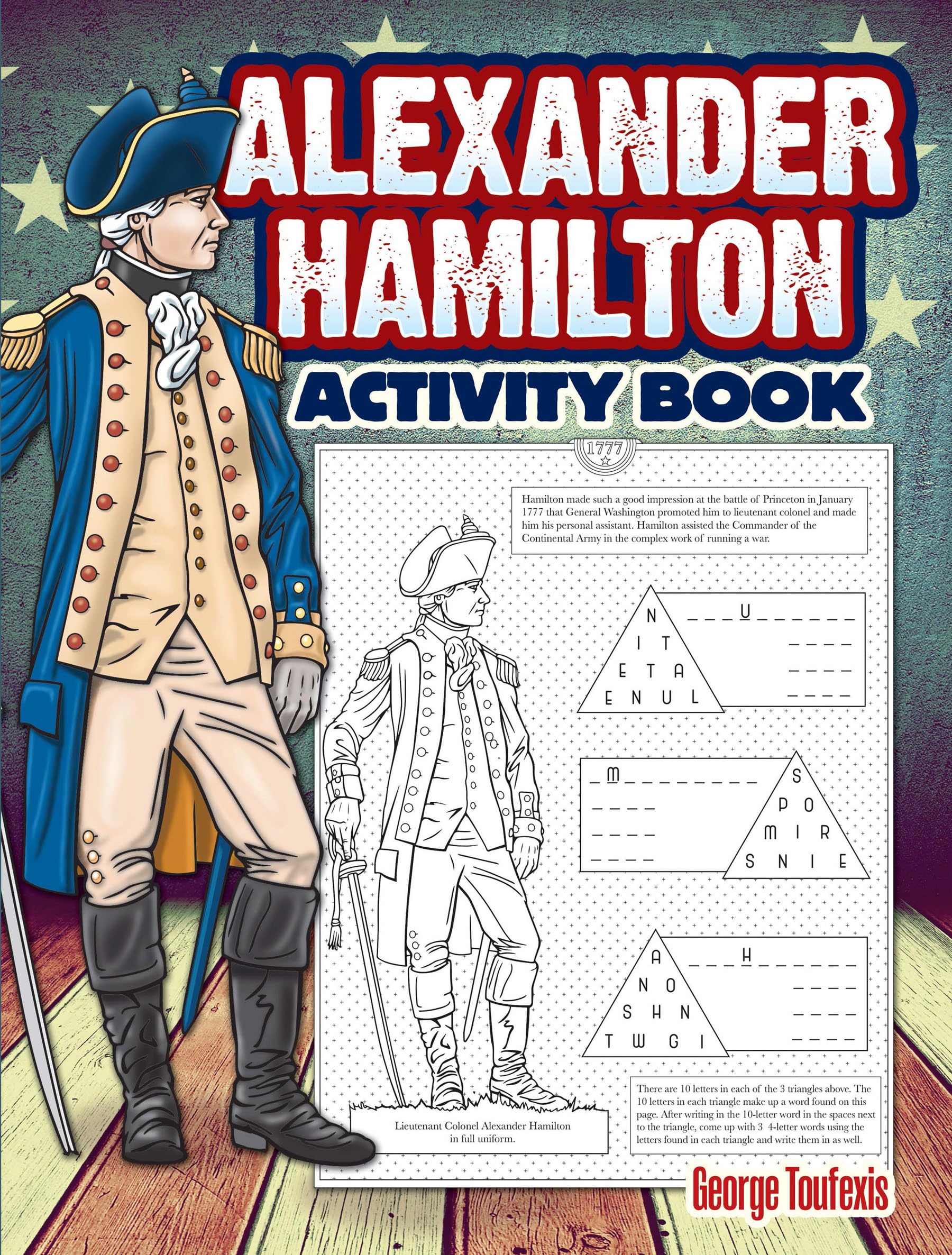 Alexander Hamilton Activity Book (Dover Kids Activity Books: U.S.A.),Used