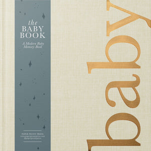 The Baby Memory Book: Beautiful Modern Baby Book And Scrapbook For Baby'S First Years To Track Special Moments, Milestones And G
