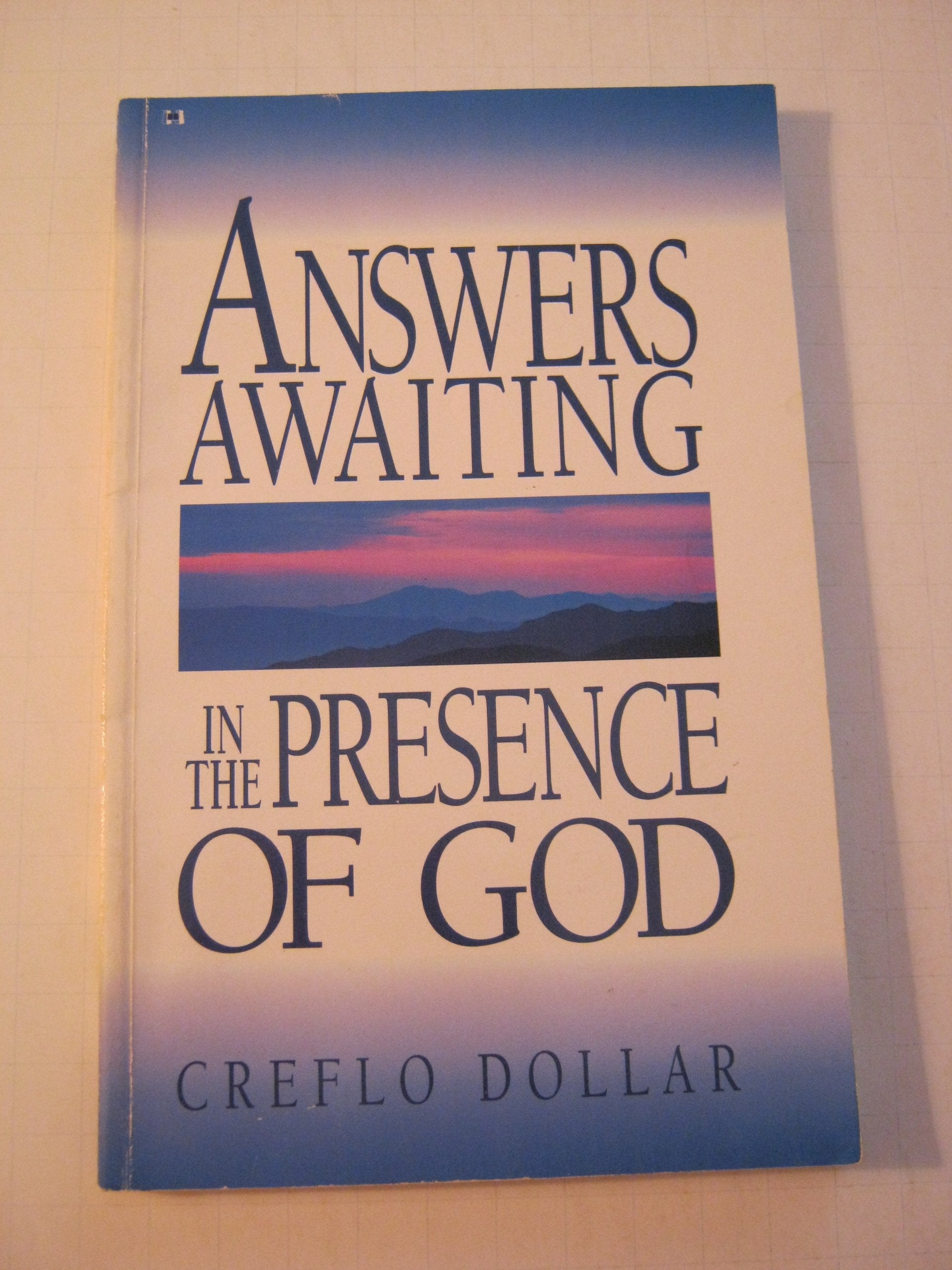 Answers Awaiting in the Presence of God,Used