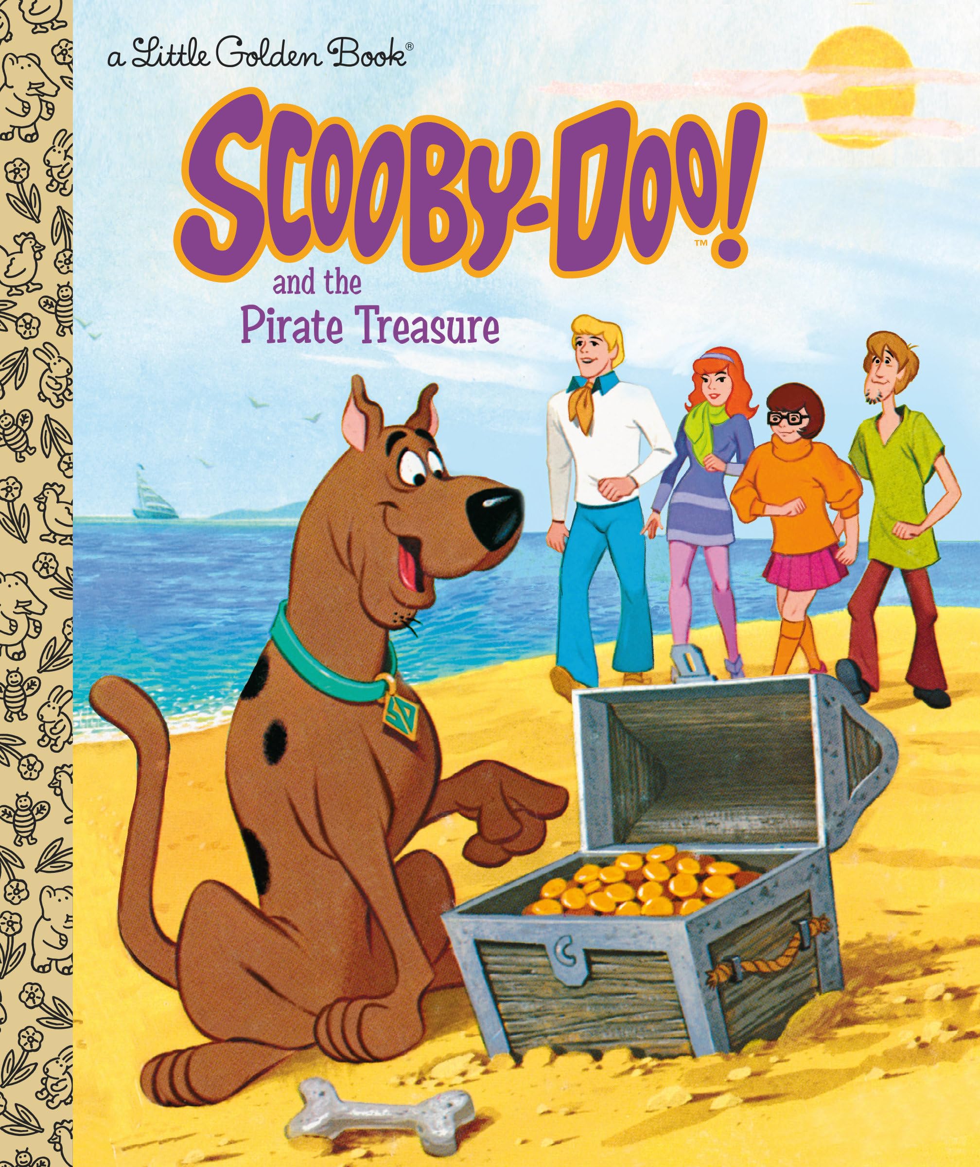 ScoobyDoo and the Pirate Treasure (ScoobyDoo) (Little Golden Book),New