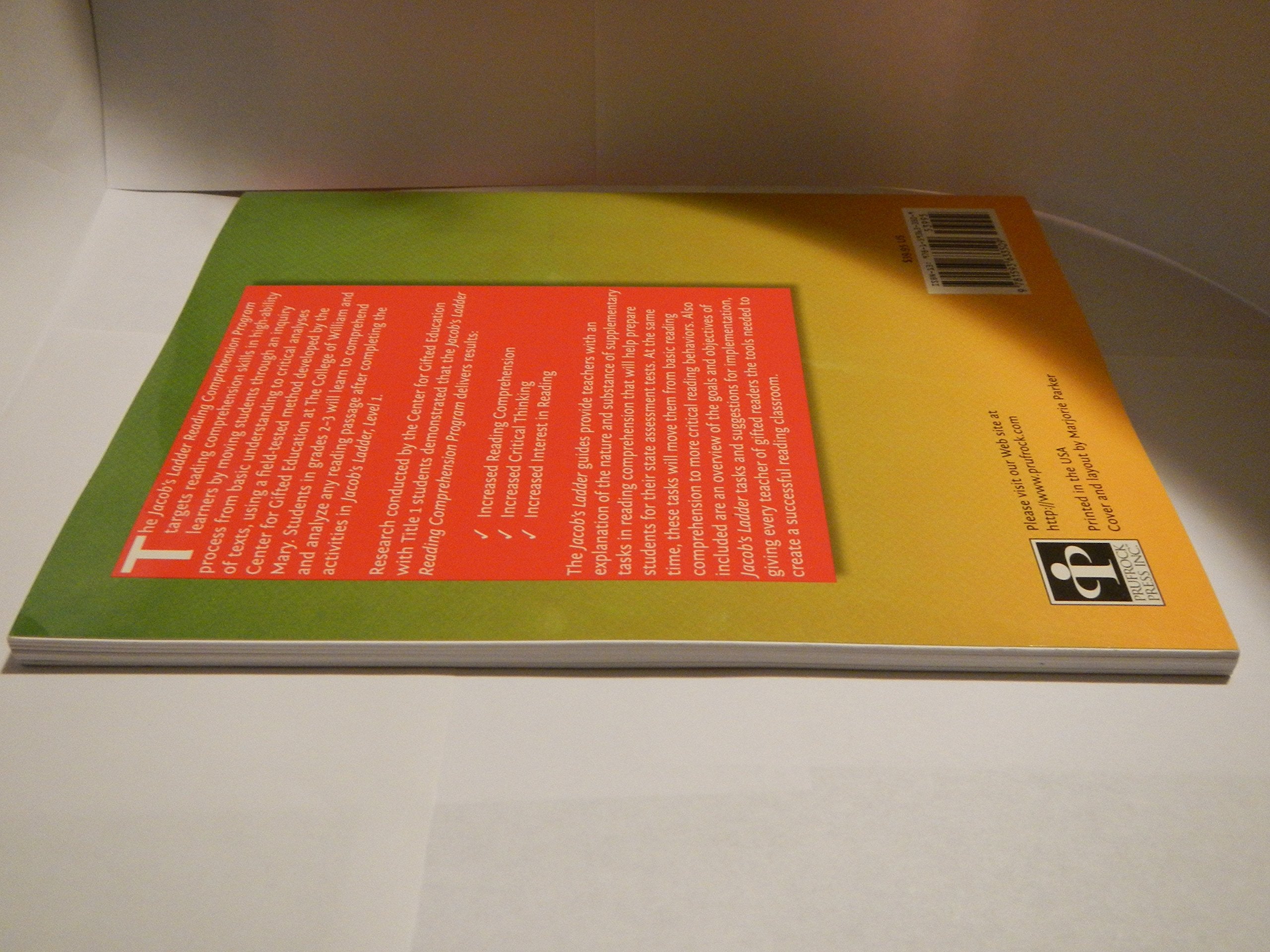 Jacob's Ladder Reading Comprehension Program  Level 1,Used