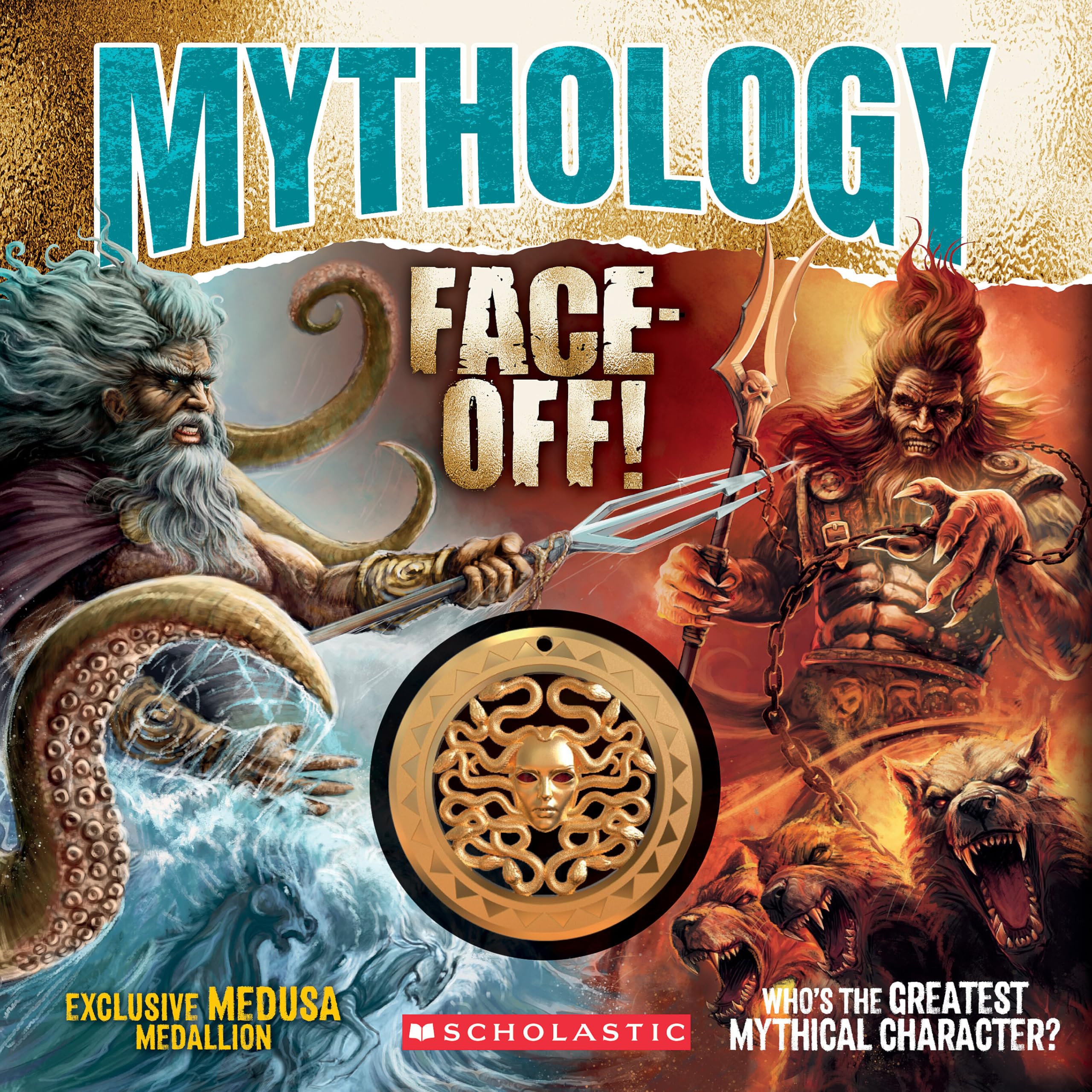 Mythology FaceOff! (FaceOff Book With Medusa Medallion)