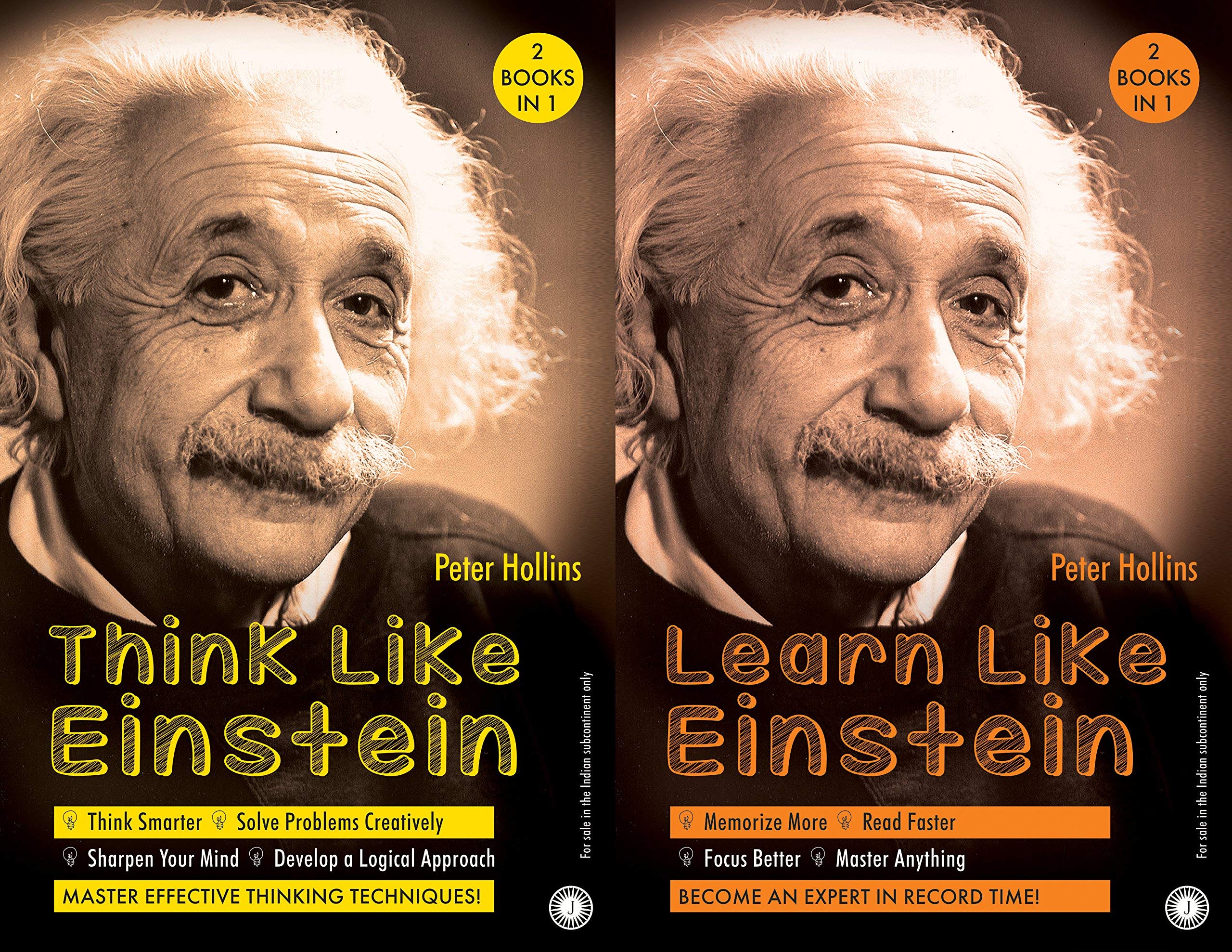 Think Like Einstein & Learn Like Einstein (2 Books In 1)