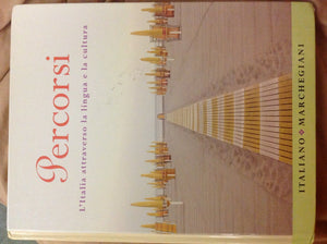 Percorsi: L'italia Attraverso La Linga E La Cultura (English and Italian Edition),Used