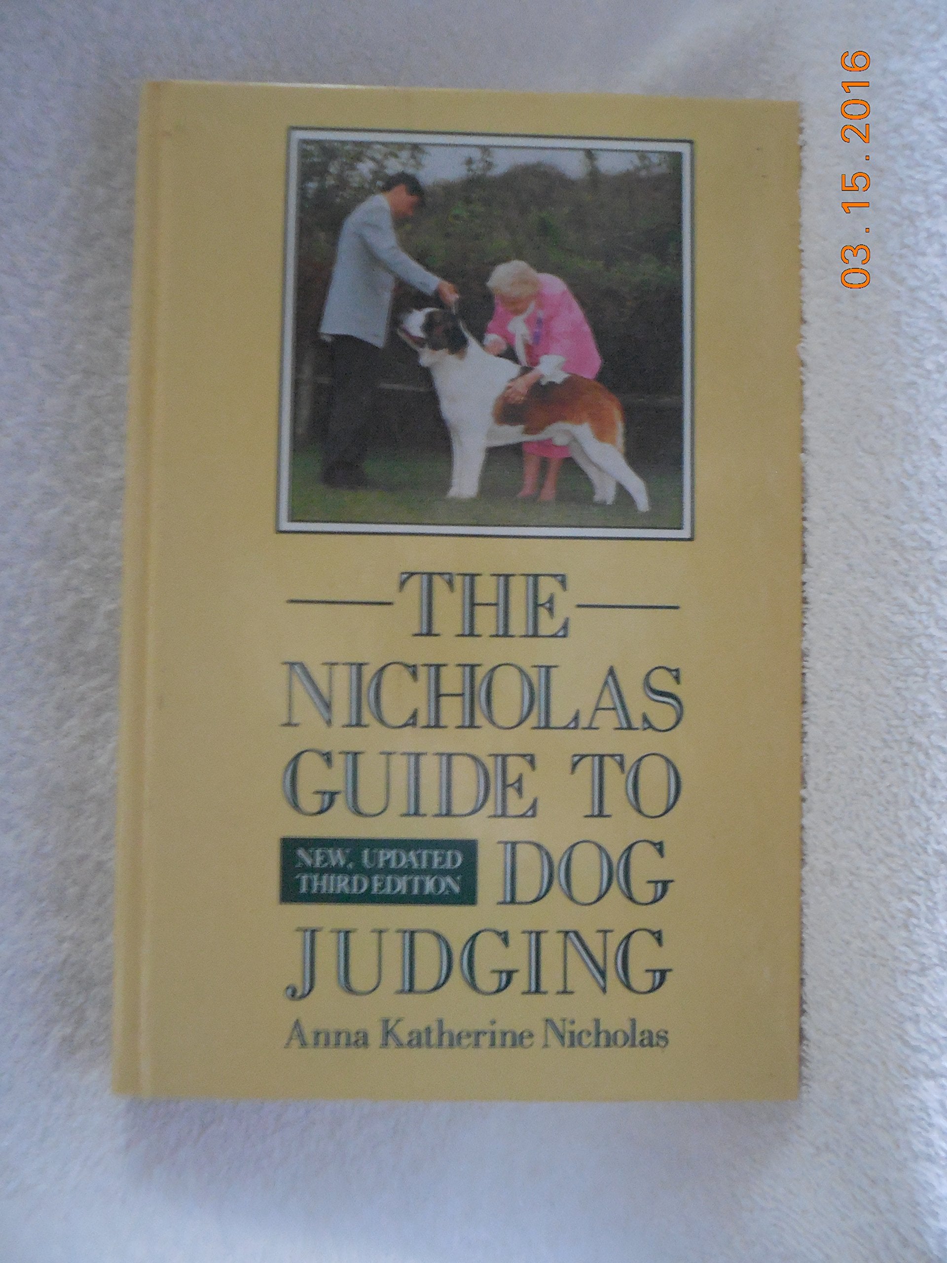 The Nicholas Guide to Dog Judging,Used