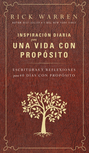 Inspiracin diaria para una vida con propsito: Escrituras y reflexiones para los 40 dias con propsito (Spanish Edition),Used