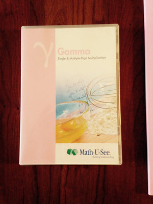 Math U See: Gamma Level Instruction Pack (Instruction Manual And Dvd)