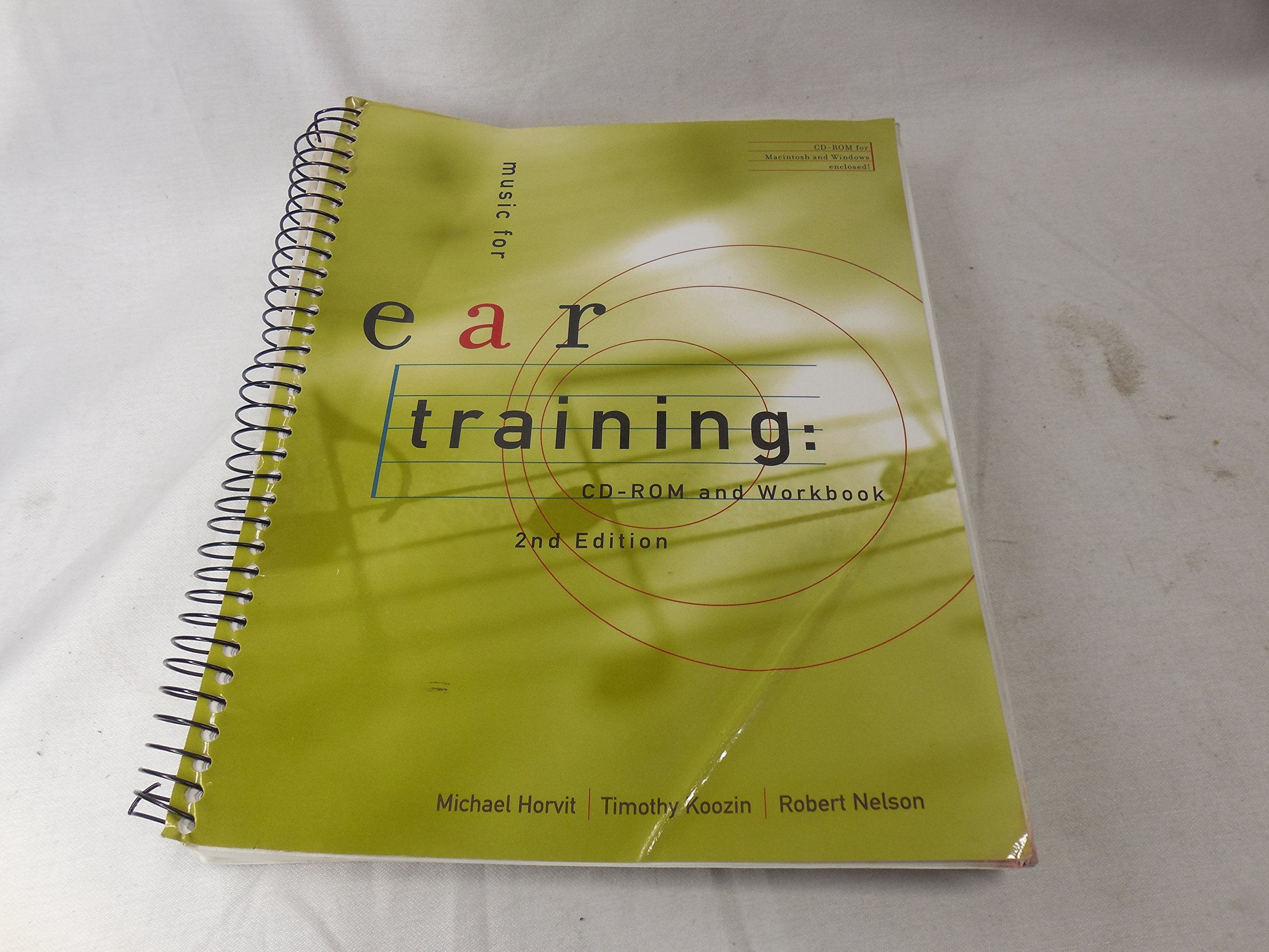 Music for Ear Training (Workbook & CDROM),Used