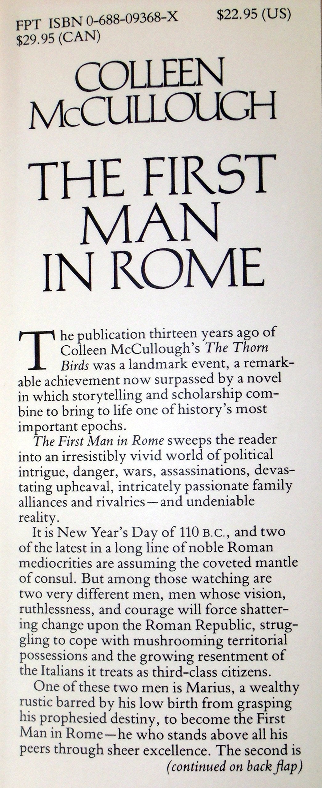 The First Man In Rome-new
