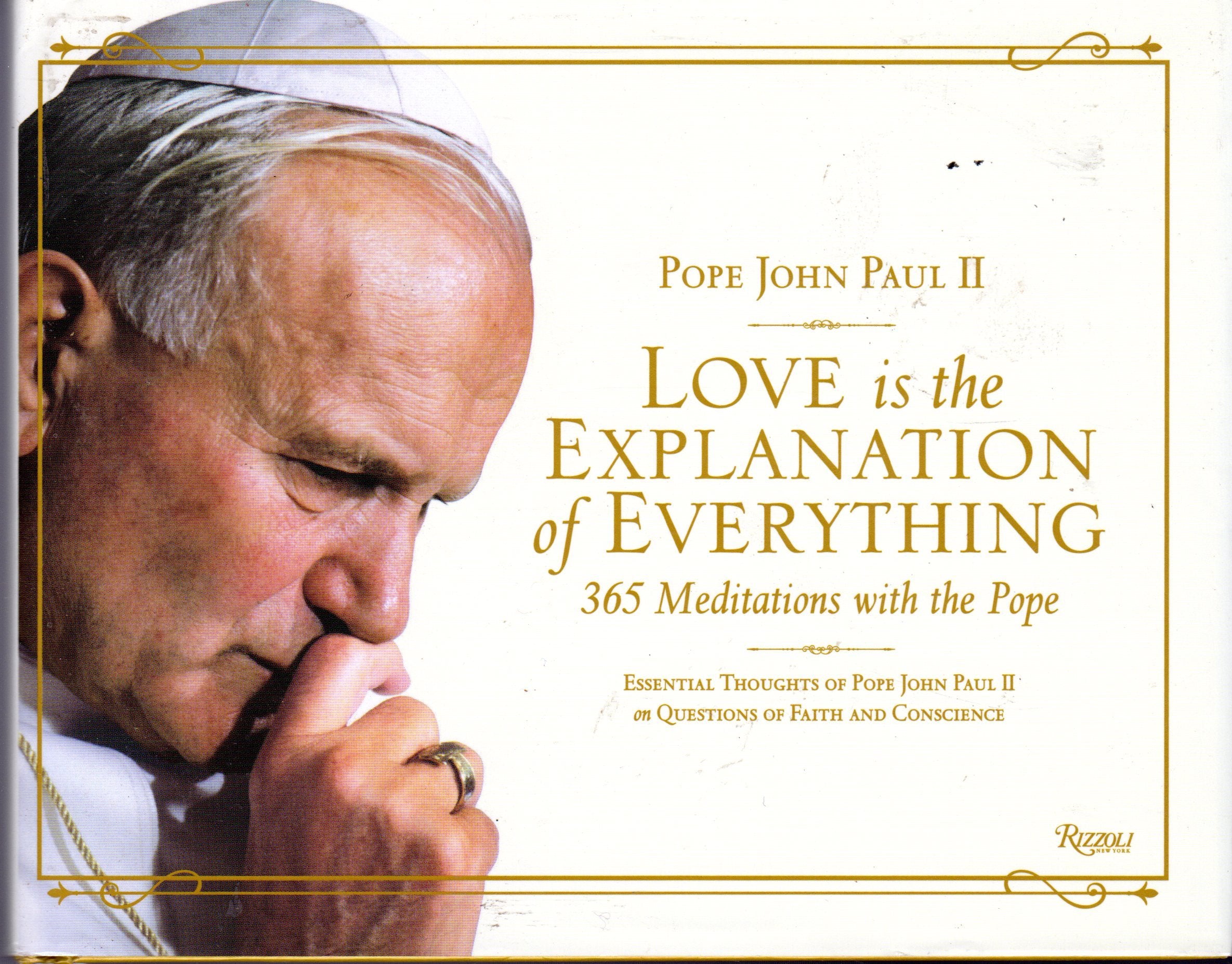 Love is the Explanation of Everything: 365 Meditations with the Pope,Used