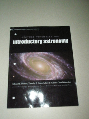 Lecture Tutorials For Introductory Astronomy (2Nd Edition)
