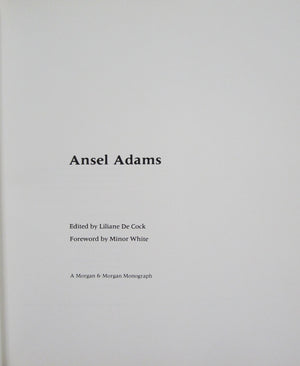 Ansel Adams,New
