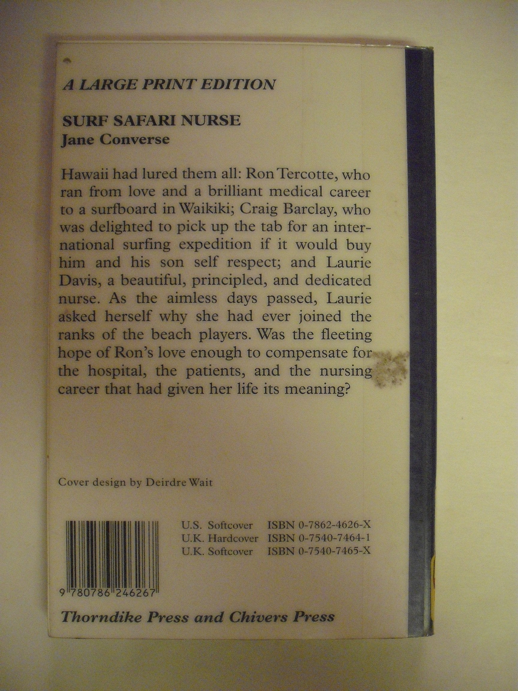 Surf Safari Nurse,Used