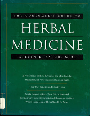 The Consumer's Guide to Herbal Medicine,Used