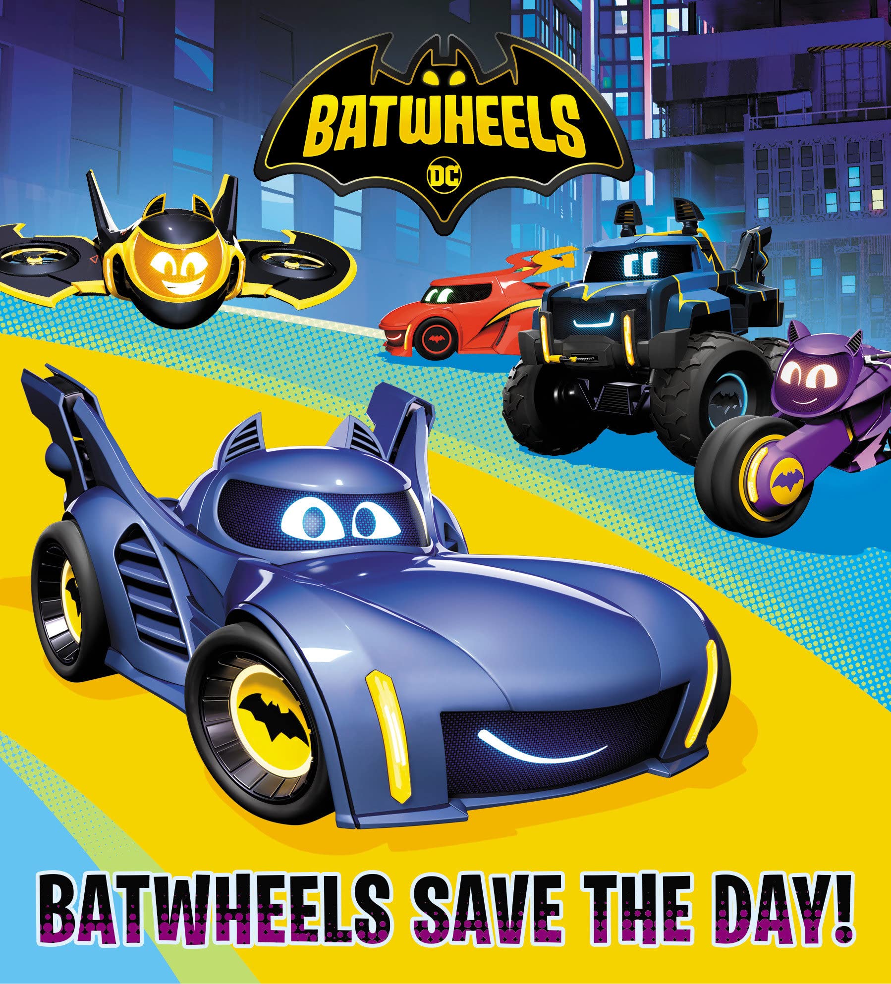 Batwheels Save The Day! (Dc Batman: Batwheels)