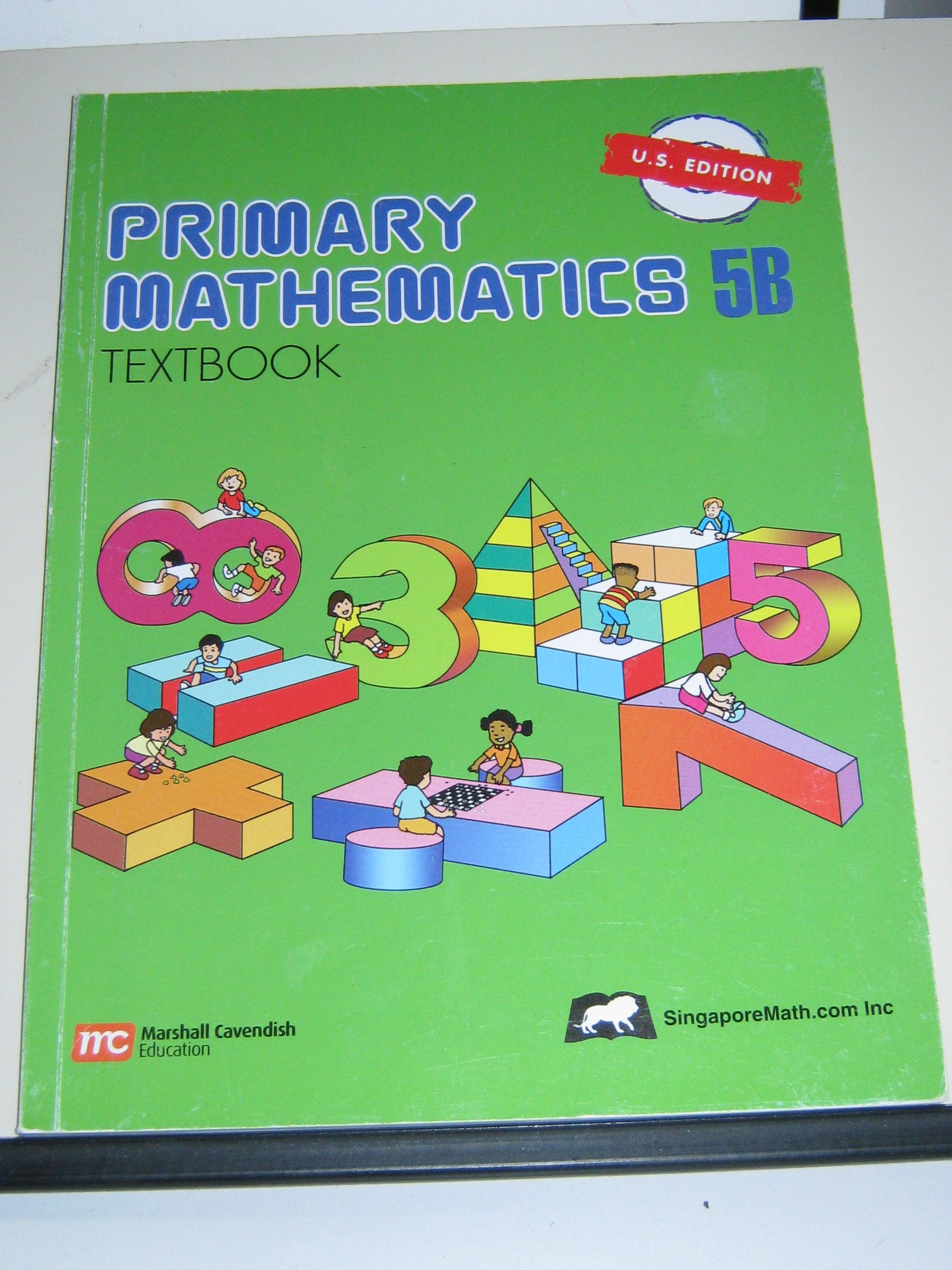 Primary Mathematics 5B Textbook,New