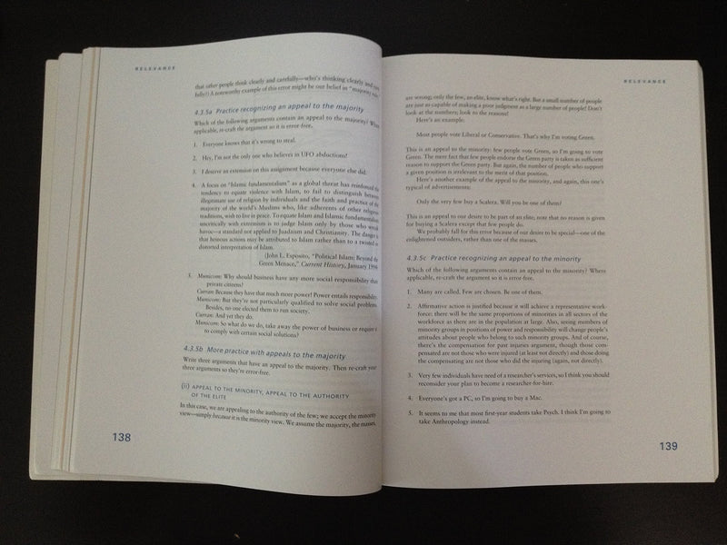 Critical Thinking: An Appeal to Reason,New