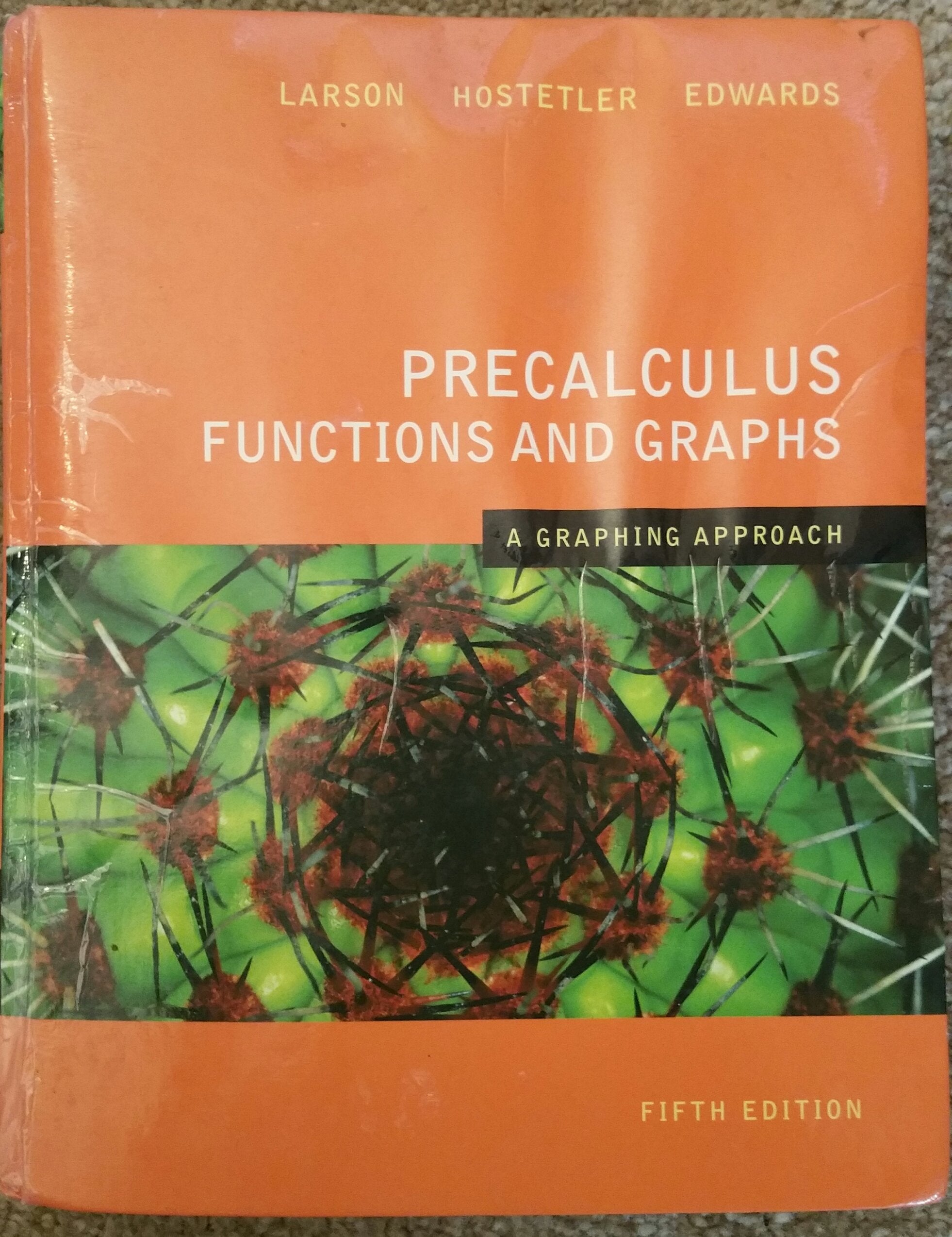 Precalculus Functions and Graphs: A Graphing Approach 5th Edition,Used