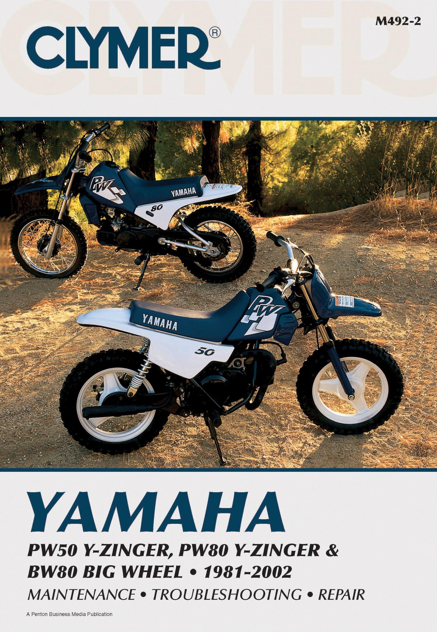 Yamaha PW50/80 YZinger & BW80 Big Wheel Motorcycle (19812002) Clymer Repair Ma,New