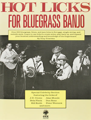 Hot Licks for Bluegrass Banjo,Used