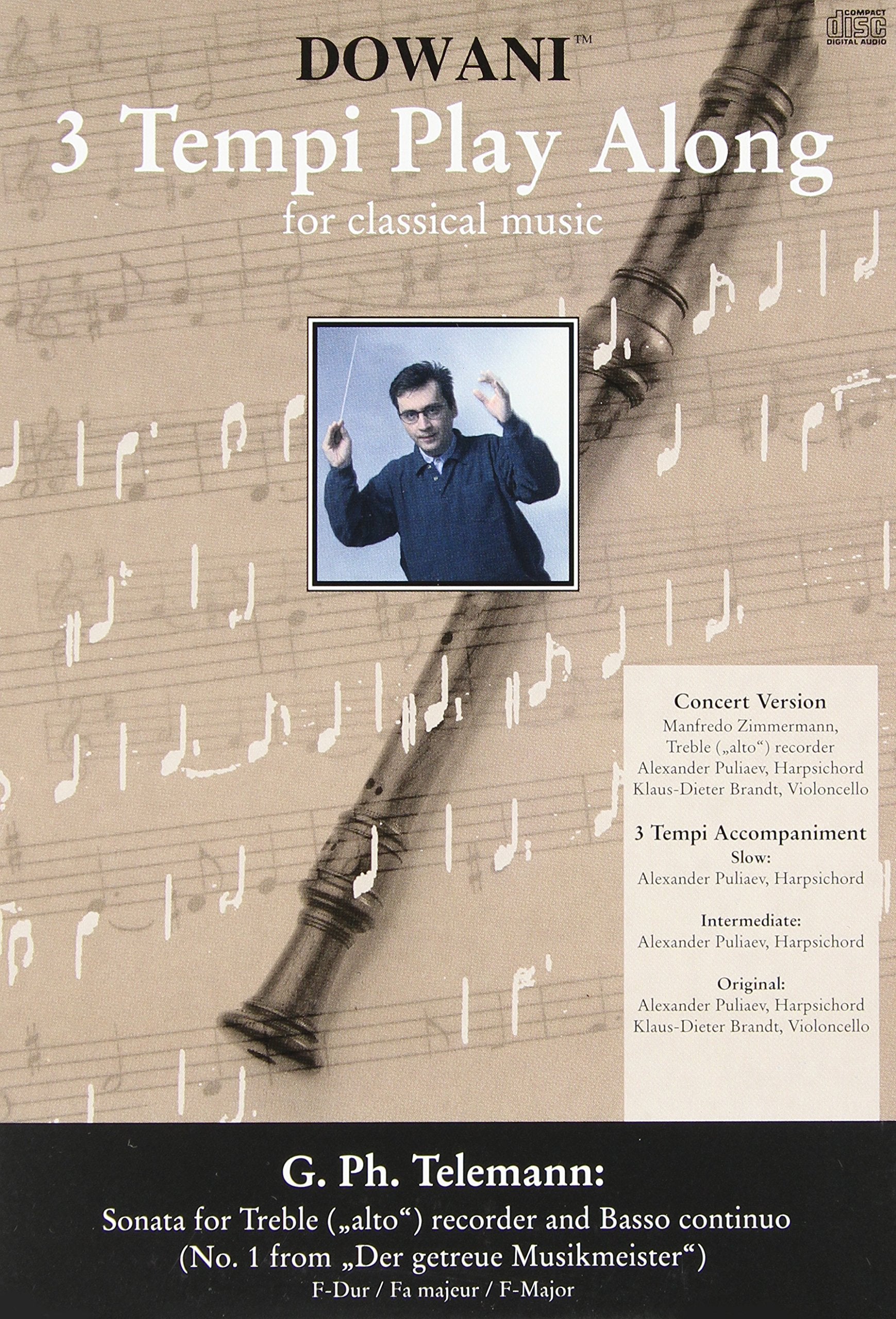 Telemann  Sonata In F Major For Treble Recorder And Basso Continuo