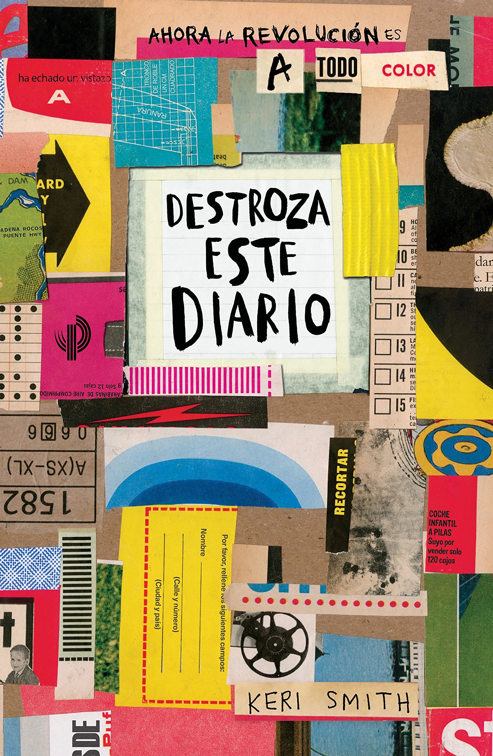 Destroza este diario. Ahora a todo color,Used