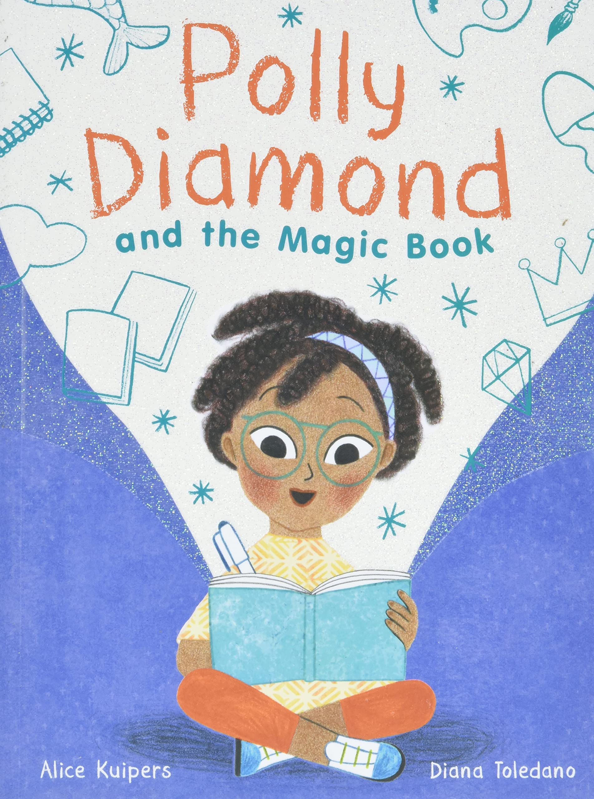 Polly Diamond and the Magic Book: Book 1 (Book Series for Elementary School Kids, Children's Chapter Book for Bookworms),Used