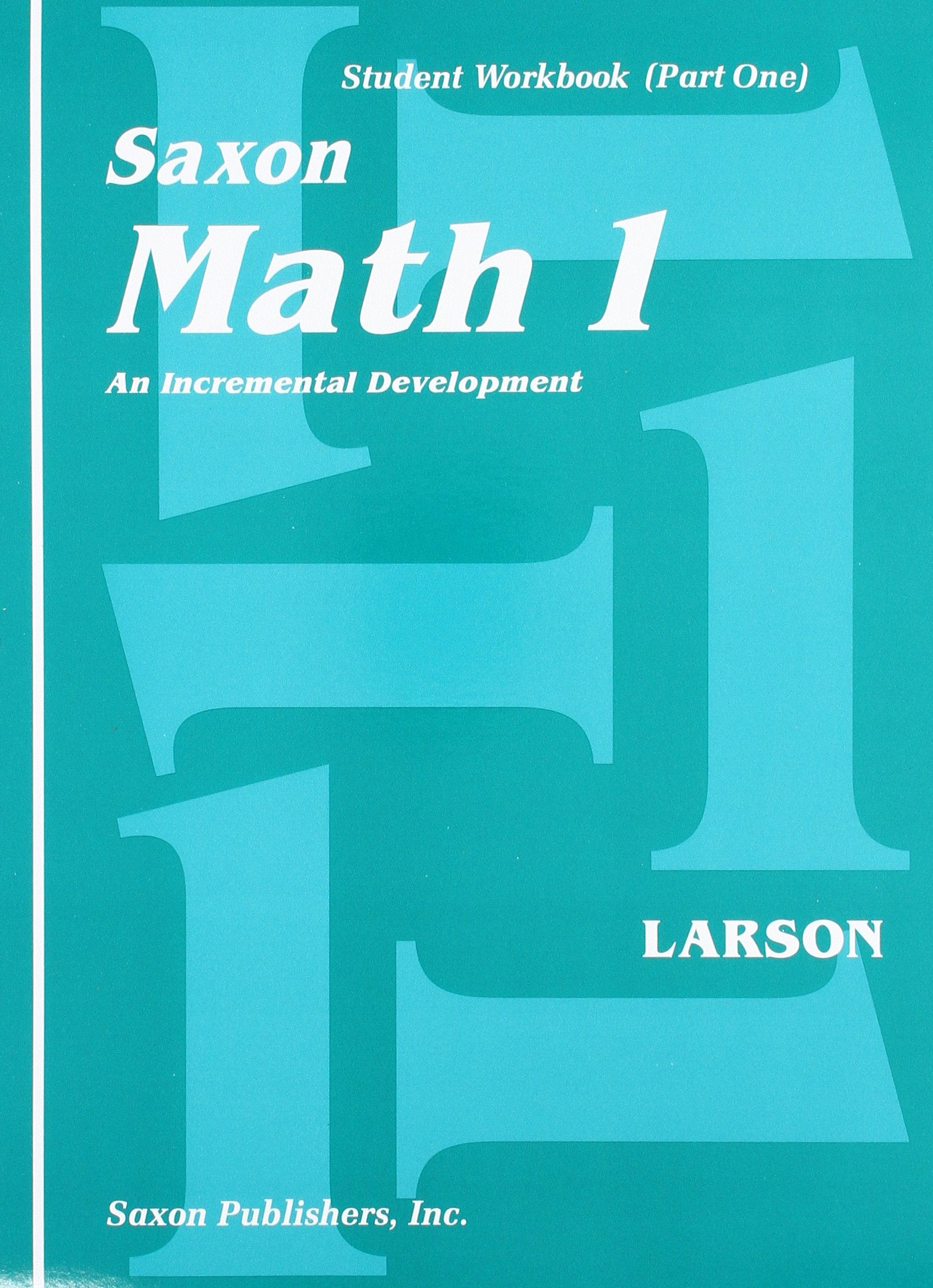 Saxon Math 1: An Incremental Development, Part 1 and 2,Used